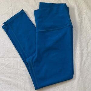 ALO Yoga Electric Blue cropped Leggings